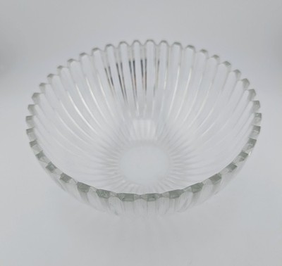 TIFFANY & CO Josef JR Riedel 7.75'' Ribbed / Fluted Crystal Glass Bowl