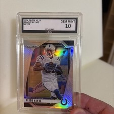 2024 Panini Prizm REGGIE WAYNE #128 Silver Prizm Refractor Colts slab mint 10