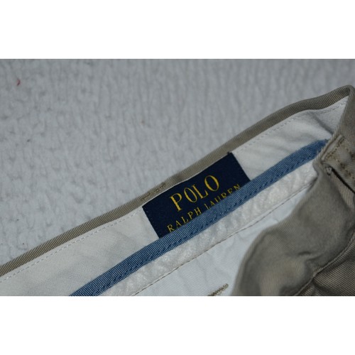 Pantalones Polo Ralph Lauren CHINOS Para Hombre Talla 42 x 27 Largo Corto Recto Algodón - Imagen 5 de 9