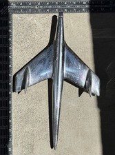 1955 Chevrolet Bel Air Jet Hood Ornament 3709685 Super Shiny Chrome 1955 Chevrolet Bel Air Jet Hood Ornament 3709685 Super Shiny Chrome