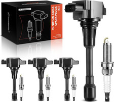 Ignition Coil Pack Spark Plugs for Nissan Altima Rogue Pathfinder Sentra Versa