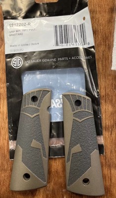 Factory Sig Sauer 1911 SPARTAN 2 ALUMINUM GRIP SET Full-size 1912202-R