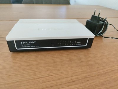 TP-Link TL-SG1008D 8-Port Gigabit Ethernet Desktop Switch, Plug&Play