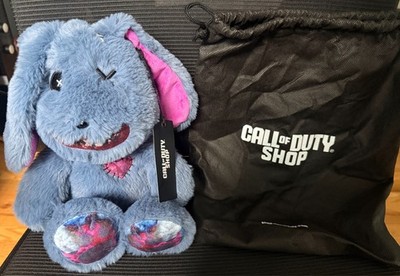 Official Call of Duty Zombies Mister Peeks Plush - Blue Rabbit Stuffed Animal