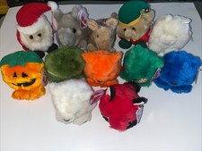 Puffkins Beanie Plush Lot Of 12 With Tags Vintage 1994