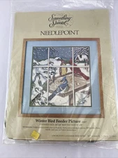 Candamar Something Special Needlepoint Kit “ Winter Bird Feeder” NEW Unopened!