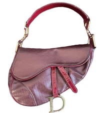 Beautiful Original Dior Saddle Bag