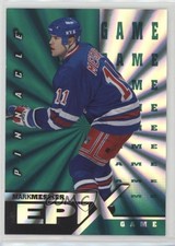 1997-98 Pinnacle Epix Emerald Game Mark Messier #E12 HOF