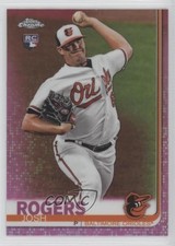 2019 Topps Chrome Pink Refractor Josh Rogers #121 1i7