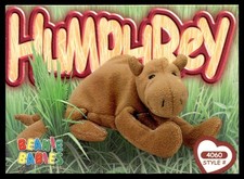 1999 Beanie Babies 2nd Edition Series 4 Humphrey the Camel  #199