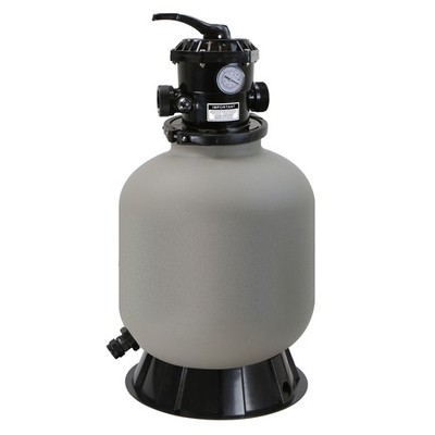 XtremepowerUS 16'' Sand Filter Swimming Pool Inground Above Ground + 7 Way Valve
