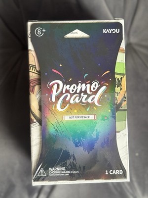 Naruto Kayou Mythos Promo Box Not for Resale TCG CCG Booster