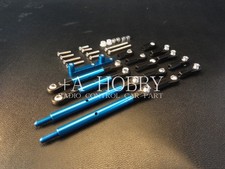 GPM TAMIYA TAMIYA Unimog Pajero CC01 CC-01 Aluminium Suspension Link Set Blau