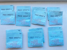 14 Genuine Bulova Accutron Caravelle - 2 of each PRICE GROUP A - (L-140) $5 EACH