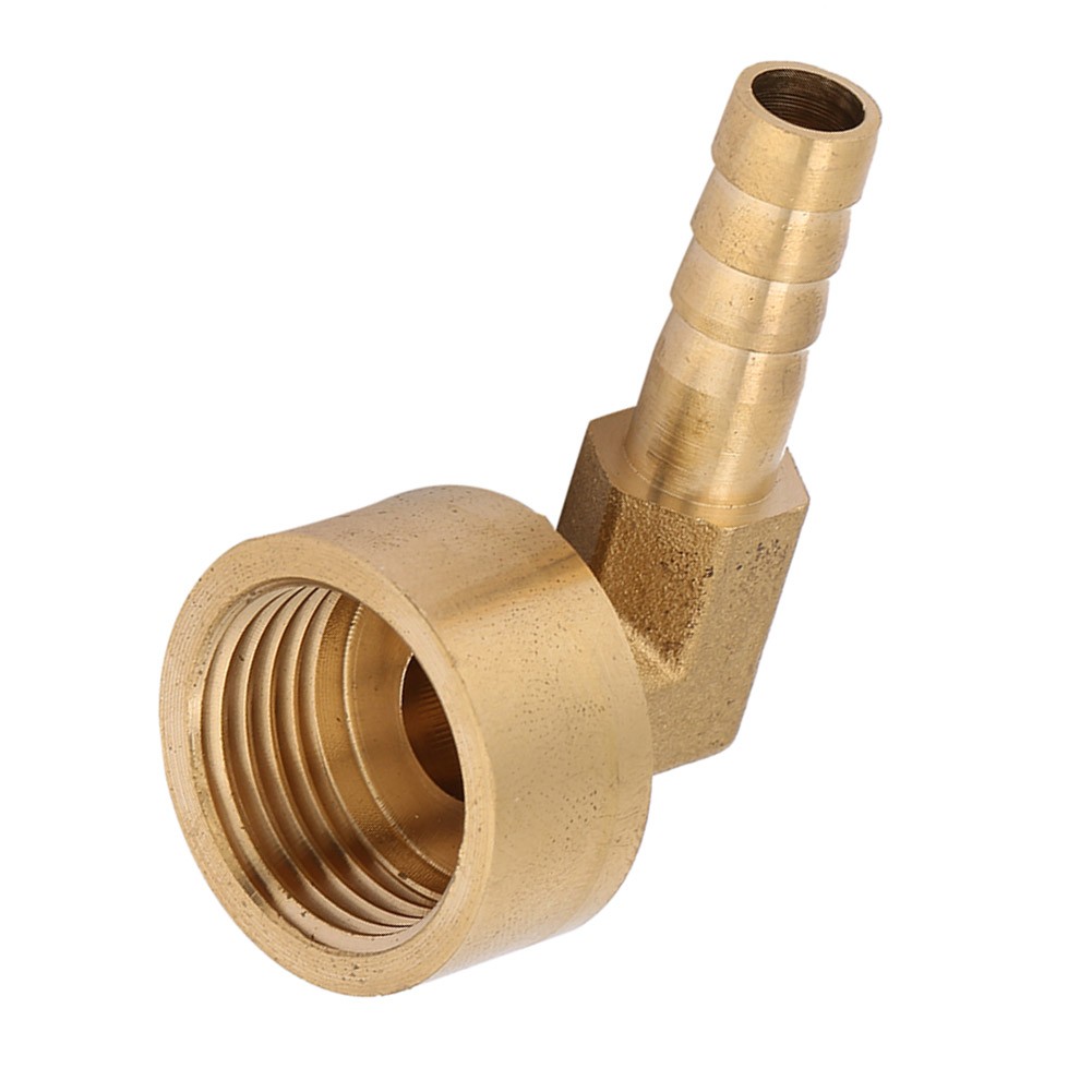 G1/2 Brass Elbow Barbed Durable Connector For Water Hose