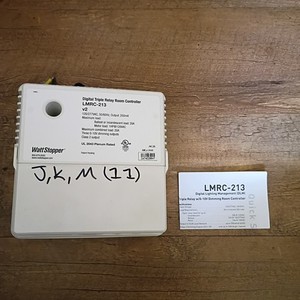 Watt Stopper LMRC-213 V2 Digital Triple Relay Room Controller (UNTESTED)