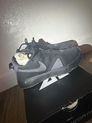 Nike PG 4 Men s Basketball Shoes Black Metallic Dark Grey CD5079-005