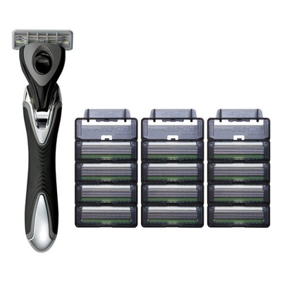 FEATHER F-System Samurai Edge main unit + 13 spare blades included 3 blade razor