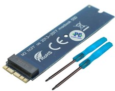 M.2 NVMe SSD Adapter Card Upgrade Kit For MacBook Air 20132017 Pro 20132015