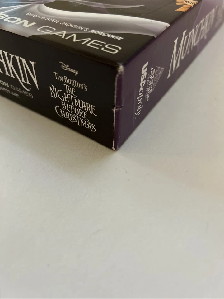 Munchkin Tim Burton’s The Nightmare Before Christmas COMPLETE Steve Jackson Game - Image 3 of 4