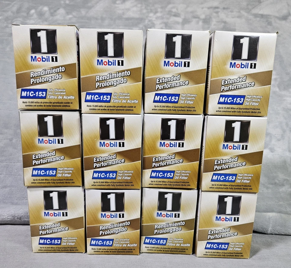 Lot 12 Mobil 1 Oil Filter M1C-153 Mazda 3 5 6 CX-7 Ford Escape Mercury Milan - Image 2 of 4