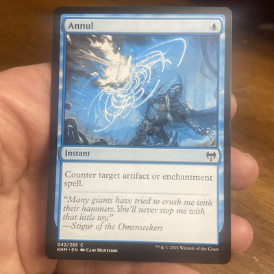 Annul MTG Alter/Altered Art