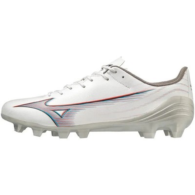 MIZUNO α Soccer Cleats Lightweight White/Red/Blue 24.5-28.5 cm 2E From Japan