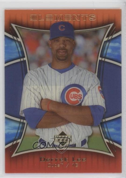 2007 Upper Deck Elements Derrek Lee #91 c7w