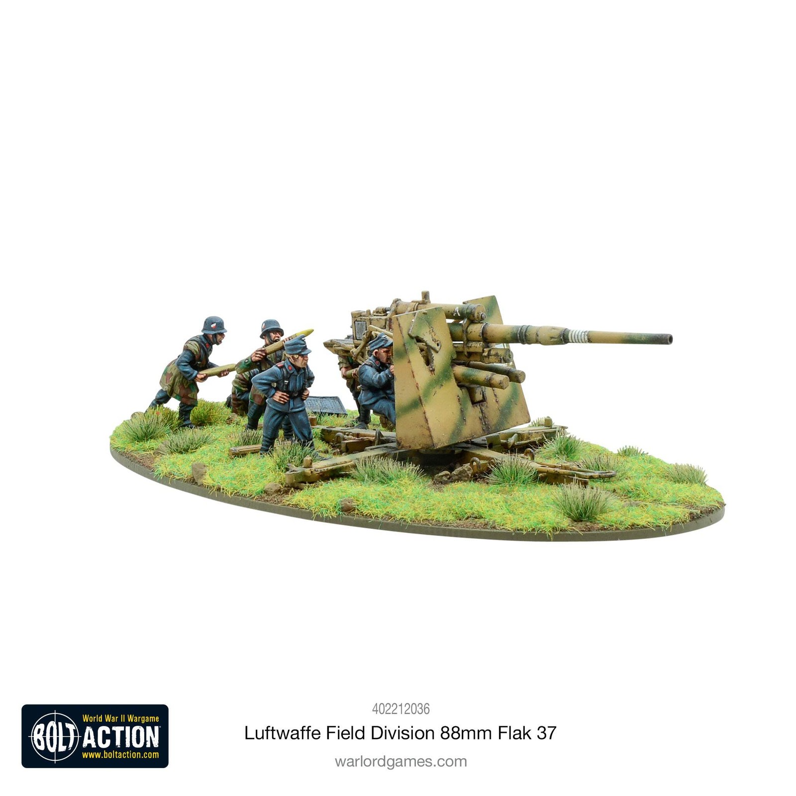 Bolt Action - Luftwaffe Field Division 88mm Flak 37 - Warlord Games