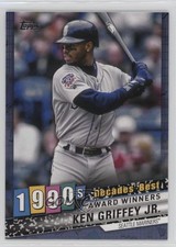 2020 Topps Decades Best Award Winners Blue Ken Griffey Jr #DB-66 HOF 1dm4