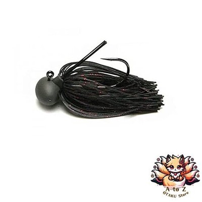 NEW Keitech Tungsten Rubber Jig Model 2 Football Jig Ver.2.0 1/2oz #311 Black