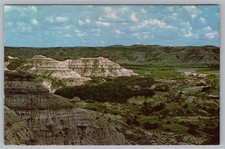 1970 Theodore Roosevelt National Park North Dakota Badlands Postcard