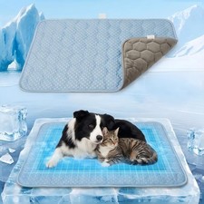 New Best Dog Cooling Mat Q-MAX0.5 Self-Cooling for Dogs Crate Pad Dogr, 2-in-1