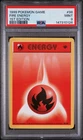 1999 POKEMON BASE SET 1ST EDITION #98 FIRE ENERGY PSA 9