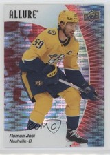 2023-24 Upper Deck Allure Red Rainbow Roman Josi #61 t4m