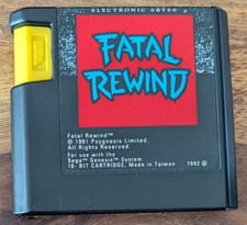 ebay® Auktion 206329539349 | Fatal Rewind - Sega Mega Drive - Spiel Thumbnail of ebay® auction 206329539349 | Fatal Rewind - Sega Mega Drive - Spiel