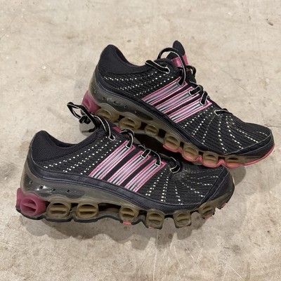 Adidas Womens Mujer Microbounce Plus 144051 Gray Pink Shoes Sneakers Size 7