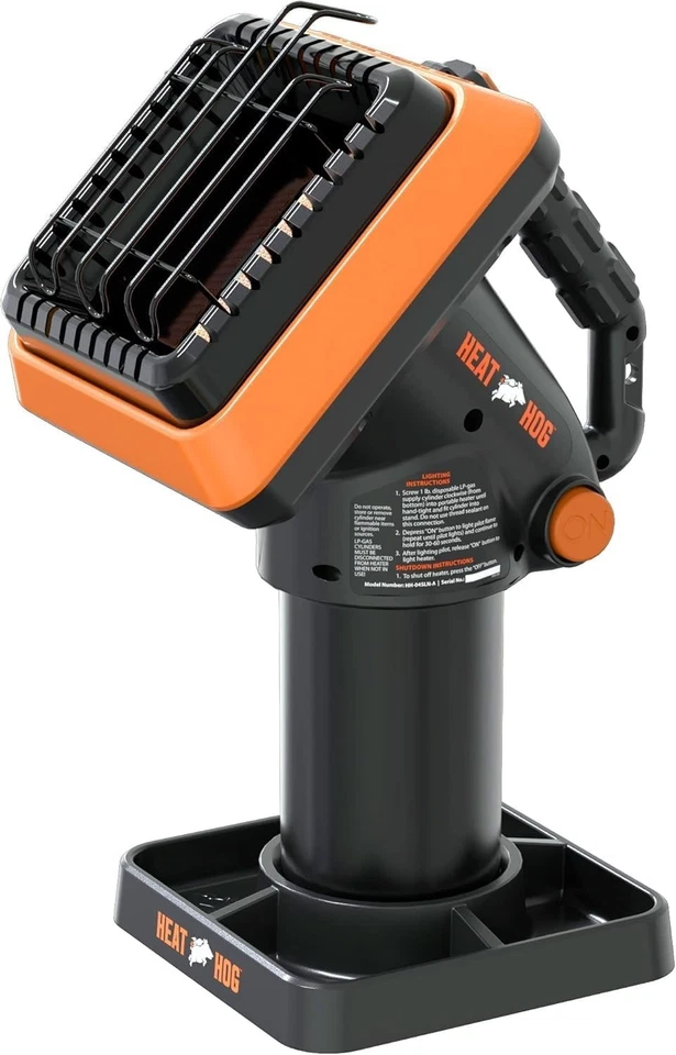 Calentador de espacio radiante portátil Piglet 4.000 BTU Foto 3 de 4