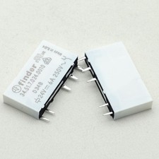 New Finder 34.51.7.024.0010 24VDC Solid State Relay 6A 250VAC 5 Pins x 1PC