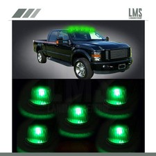 5x Smoke Roof Cab Marker Light Lens W T10 Green Led For 80-97 Ford F-150250 5x Smoke Roof Cab Marker Light Lens W T10 Green Led For 80-97 Ford F-150250