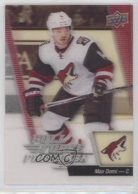 2015-16 Upper Deck Full Force 3D Full Force Freshman Max Domi #113 7u4