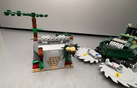 LEGO USED Indiana Jones 7626 Kingdom of the Crystal Skull Jungle Cutter 90%