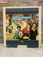 Silver Streak CED Videodisc Case 20th Century Fox Video Vintage Movie Cover Art