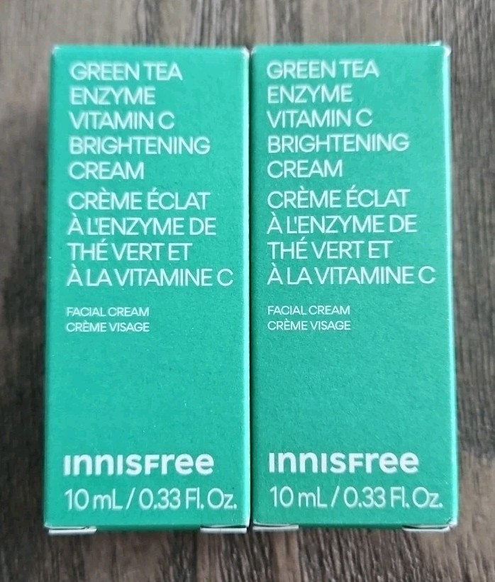 Enzyme Vitamin C Brightening Cream X2 0.33 Floz. Travel New