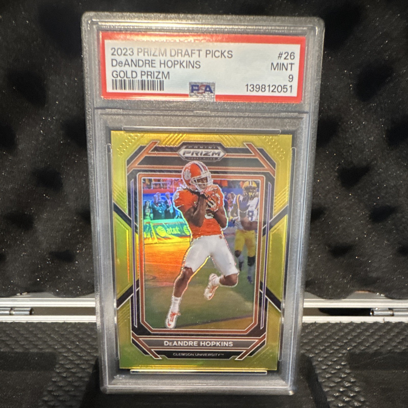 2023 Panini Prizm Draft Picks - DeAndre Hopkins #26 Gold Prizm /10