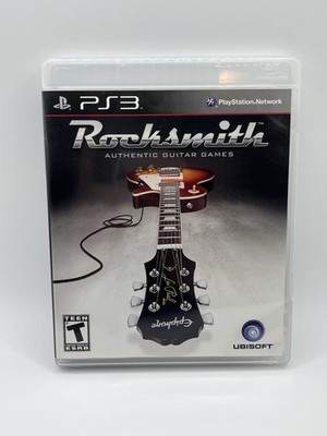 Rocksmith (Sony Playstation 3, 2011) Complete