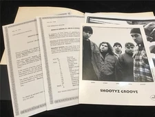 Shootyz Groove J.I.V.E. Album Press Kit w/Photo, Biography, Clippings, Folder