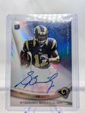 2013 Topps Platinum - Autographed Rookie Refractor Stedman Bailey #A-SB (AU, RC)