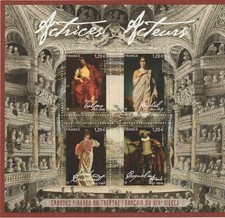 2018 FRANCE FRANCE Acteurs Et Actrices De Théâtre 1 BF. N°482 MF128187