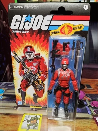 Hasbro J.I. Joe Crimson Guard 6 in Action Figure Retro